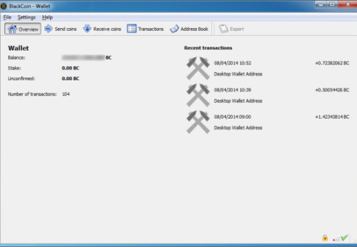 Blackcoin Mac Wallet 1.0.6