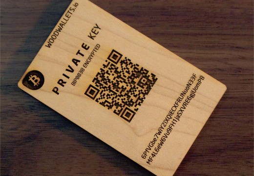 Blackcoin Woodenwallet