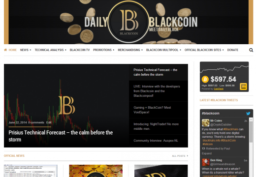 Dailyblackcoin.com updated!