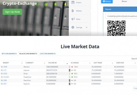 Bittrex Blackcoin trading pairs now live!